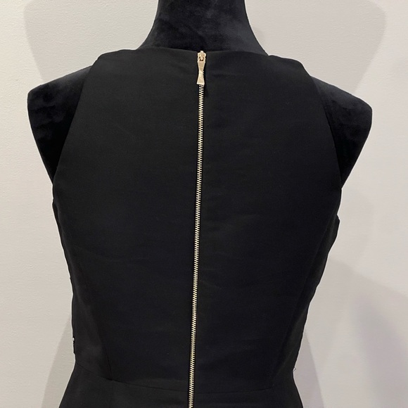 Kate Spade Black Embellished A-line Dress in Black | Size 4 - Picture 8 of 9